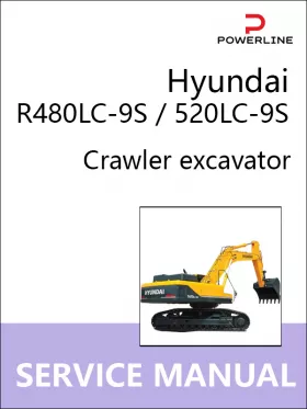 Руководство по ремонту экскаватора Hyundai R480LC-9S | 520LC-9S