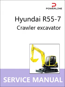 Руководство по ремонту экскаватора Hyundai R55-7