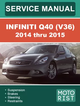 Руководство по ремонту Infiniti Q40 V36