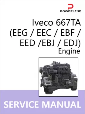 Руководство по ремонту двигателей Iveco 667TA | EEG | EEC | E BF | EED | EBJ | EDJ