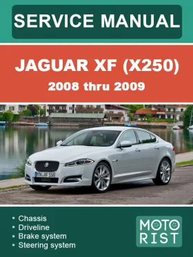 Руководство по ремонту Jaguar XF с 2008 года