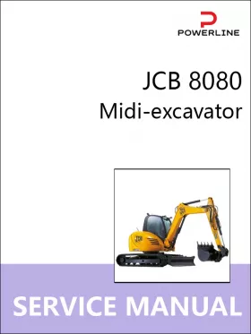Руководство по ремонту экскаватора JCB 8080