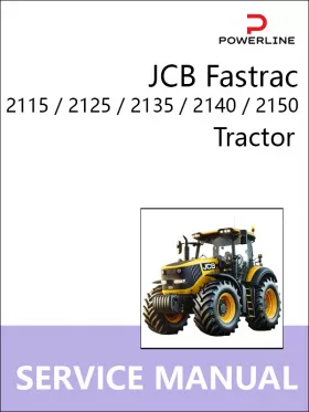 Руководство по ремонту трактора JCB Fastrac 2115 | 2125 | 2135 | 2140 | 2150