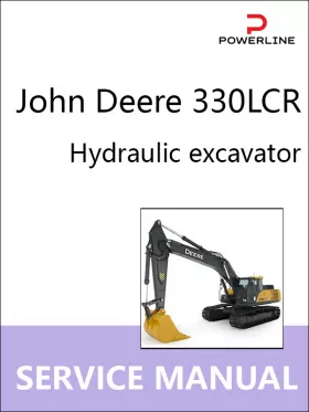Руководство по ремонту экскаватора John Deere 330LCR