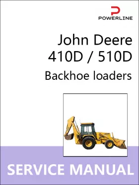 Руководство по ремонту погрузчика John Deere 410D | 510D