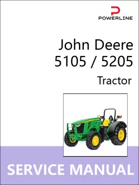 Руководство по ремонту трактора John Deere 5105 | 5205