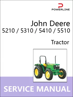 Руководство по ремонту трактора John Deere 5210 | 5310 | 5410 | 5510