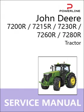 Руководство по ремонту трактора John Deere 7200R | 7215R | 7230R | 7260R | 7280R