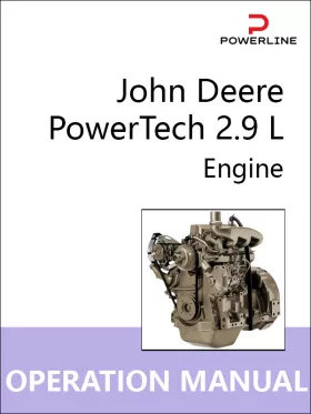 Инструкция по эксплуатации и техническому обслуживанию двигателя John Deere PowerTech 2.9 L