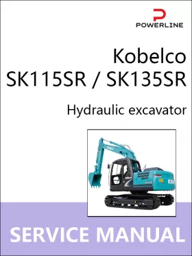 Руководство по ремонту экскаватора Kobelco SK115SR | SK135SR