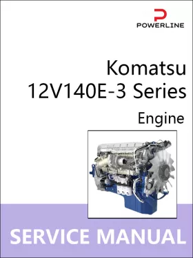Руководство по ремонту двигателей Komatsu 12V140E-3 Series