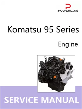 Руководство по ремонту двигателей Komatsu 95 Series