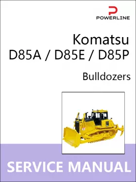 Руководство по ремонту Komatsu D85A | D85E | D85P