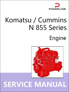 Руководство по ремонту двигателей Komatsu | Cummins N 855 Series