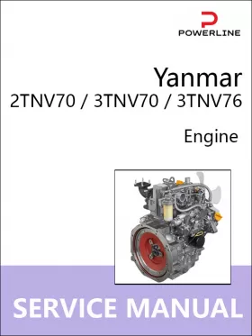 Руководство по ремонту двигателей Yanmar 2TNV70 | 3TNV70 | 3TNV76