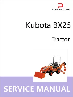 Руководство по ремонту трактора Kubota BX25