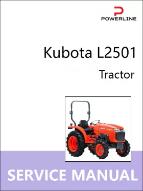 Руководство по ремонту трактора Kubota L2501