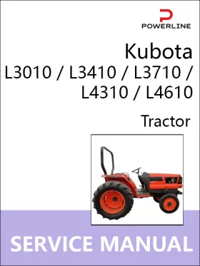 Руководство по ремонту трактора Kubota L3010 | L3410 | L3710 | L4310 | L4610