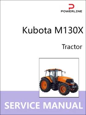 Руководство по ремонту трактора Kubota M130X