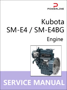 Руководство по ремонту Kubota SM-E4 | SM-E4BG