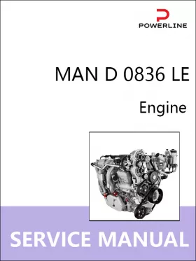 Руководство по ремонту MAN D 0836 LE