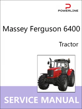 Руководство по ремонту Massey Ferguson 6400