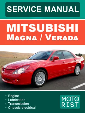 Руководство по ремонту Mitsubishi Magna | Verada