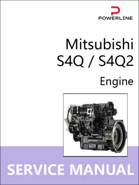 Руководство по ремонту Mitsubishi S4Q | S4Q2