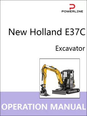 Инструкция по эксплуатации и техническому обслуживанию экскаватора New Holland E37C