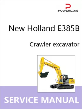 Руководство по ремонту экскаватора New Holland E385B