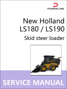 Руководство по ремонту погрузчика New Holland LS180 | LS190