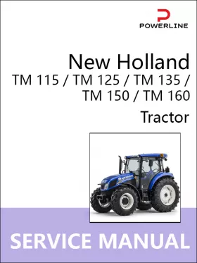 Руководство по ремонту трактора New Holland TM 115 | TM 125 | TM 135 | TM 150 | TM 160