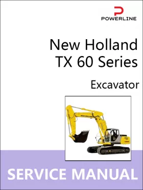 Руководство по ремонту экскаватора New Holland TX 60 Series