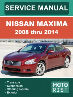 Руководство по ремонту Nissan Maxima с 2008 по 2014 год