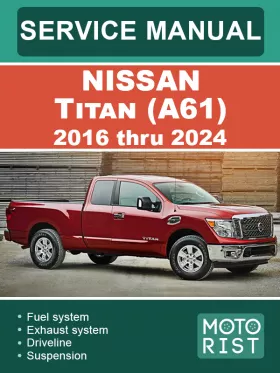 Руководство по ремонту Nissan Titan A61