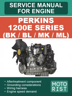 Руководство по ремонту двигателей Perkins 1200E Series BK | BL | MK | ML