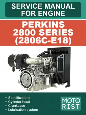 Руководство по ремонту двигателей Perkins 2800 Series 2806C-E18