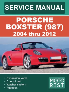 Руководство по ремонту Porsche Boxster 987