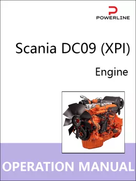 Инструкция по эксплуатации и техническому обслуживанию двигателя Scania DC09 XPI