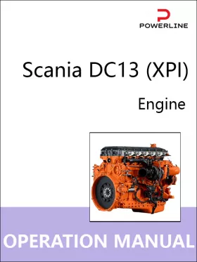 Инструкция по эксплуатации и техническому обслуживанию двигателя Scania DC13 XPI