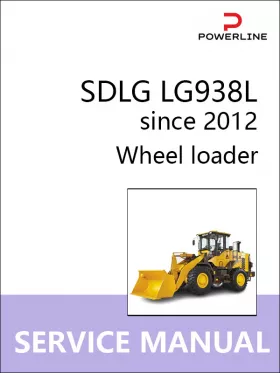 Руководство по ремонту погрузчика SDLG LG938L c 2012 года