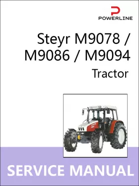 Руководство по ремонту трактора Steyr M9078 | M9086 | M9094