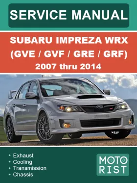 Руководство по ремонту Subaru Impreza WRX