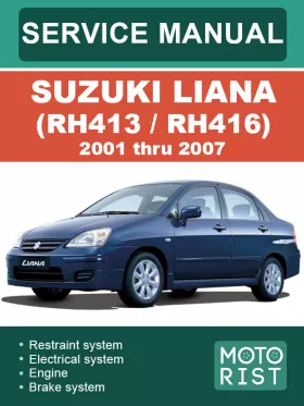 Руководство по ремонту Suzuki Liana RH413 | RH416
