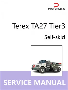 Руководство по ремонту Terex TA27 Tier3