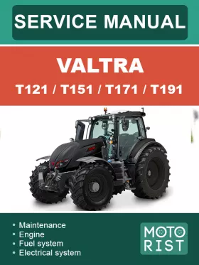 Руководство по ремонту Valtra T121 | T151 | T171 | T191
