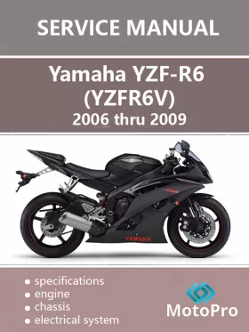 Руководство по ремонту мотоцикла Yamaha YZF-R6 | YZFR6V