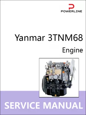 Руководство по ремонту двигателей Yanmar 3TNM68