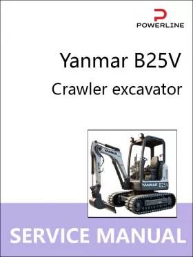 Руководство по ремонту экскаватора Yanmar B25V